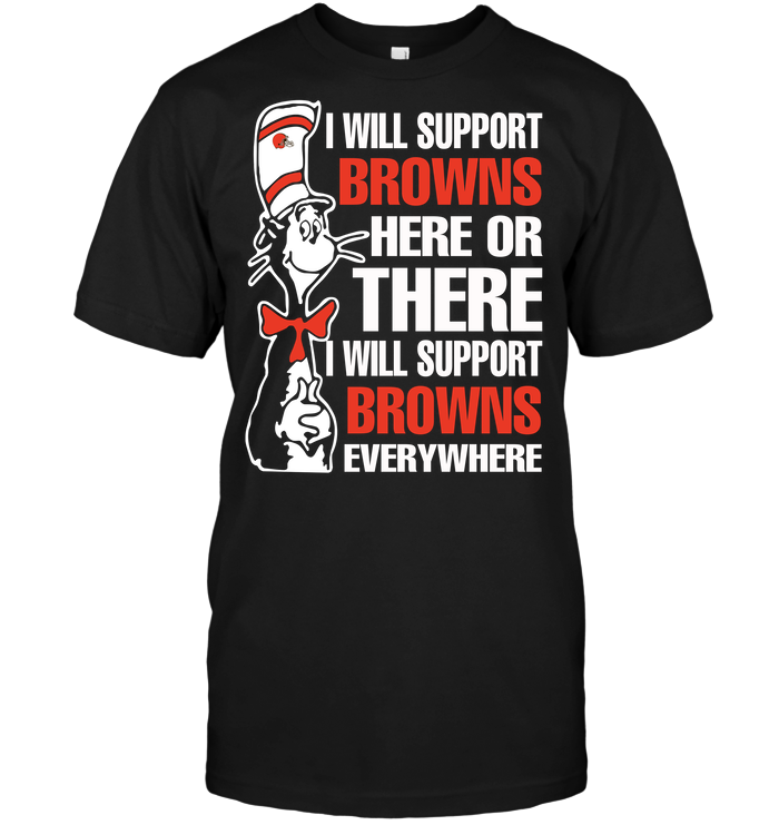 Cleveland Browns "support Them Everywhere" T-Shirt